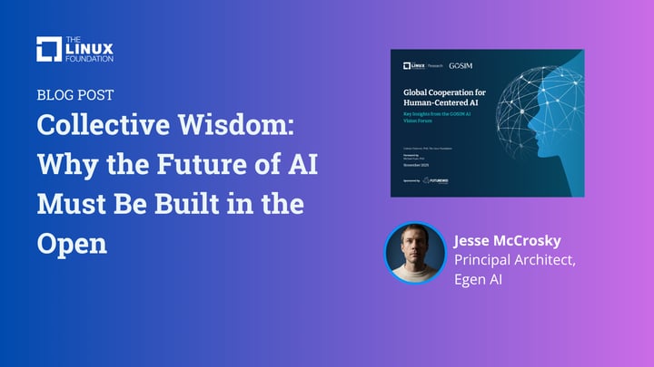 Collective Wisdom: Why the Future of AI Must Be Built in the Open
