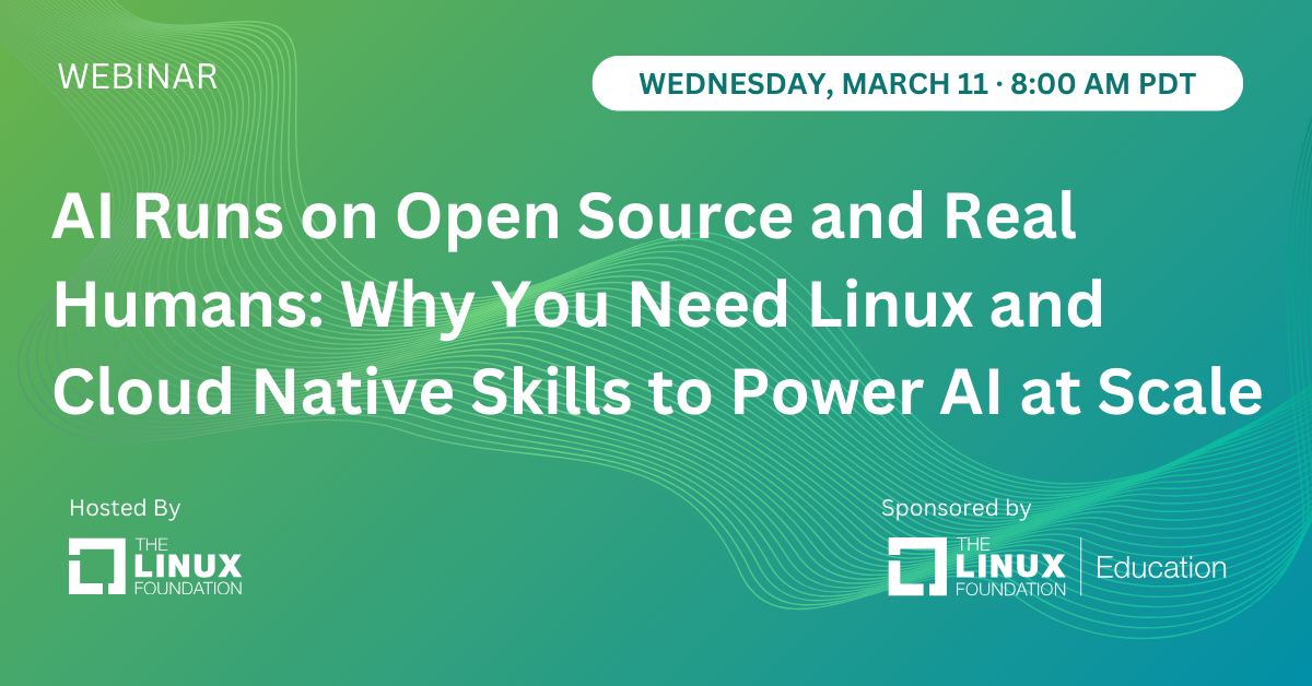 AI Runs on Open Source and Real Humans: Why You Need Linux and Cloud Native Skills to Power AI at Scale featured image